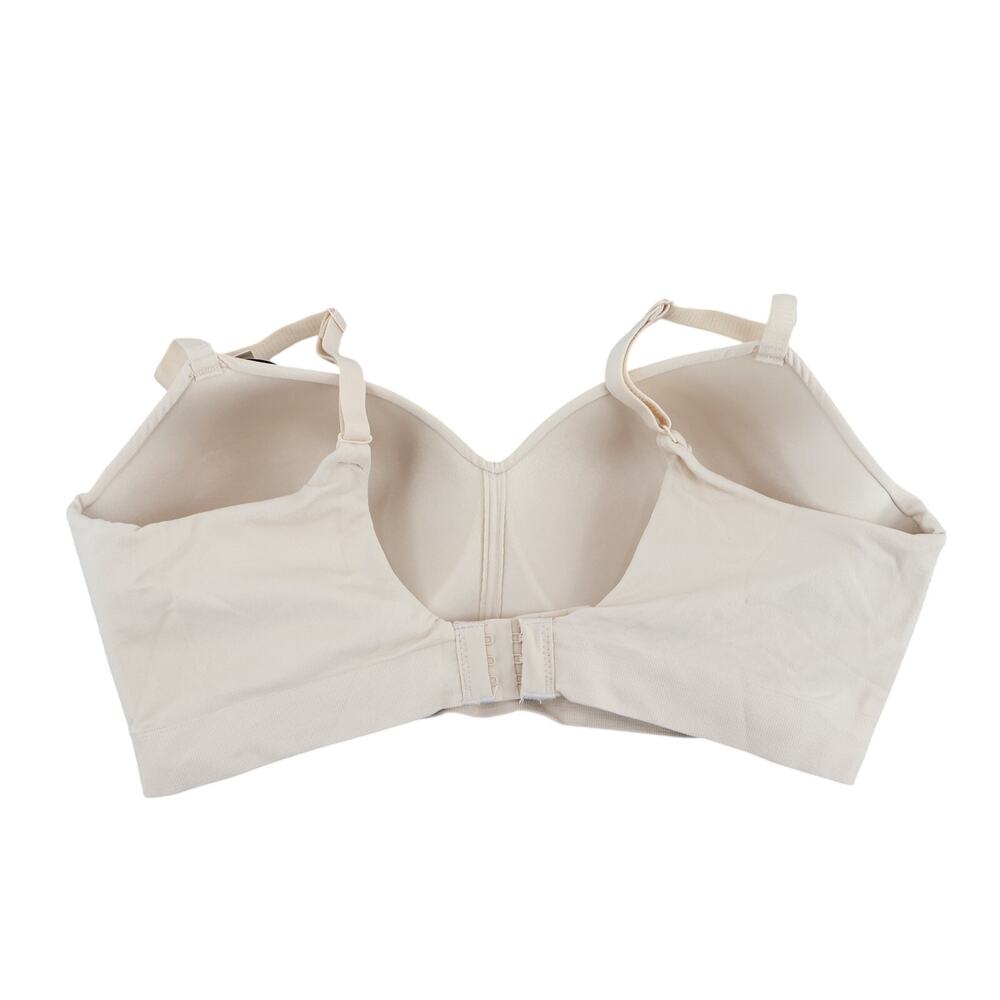 Truekind Supportive Comfort Wireless Shaping Bra Chai Natural Large NWT - Picture 2 of 6
